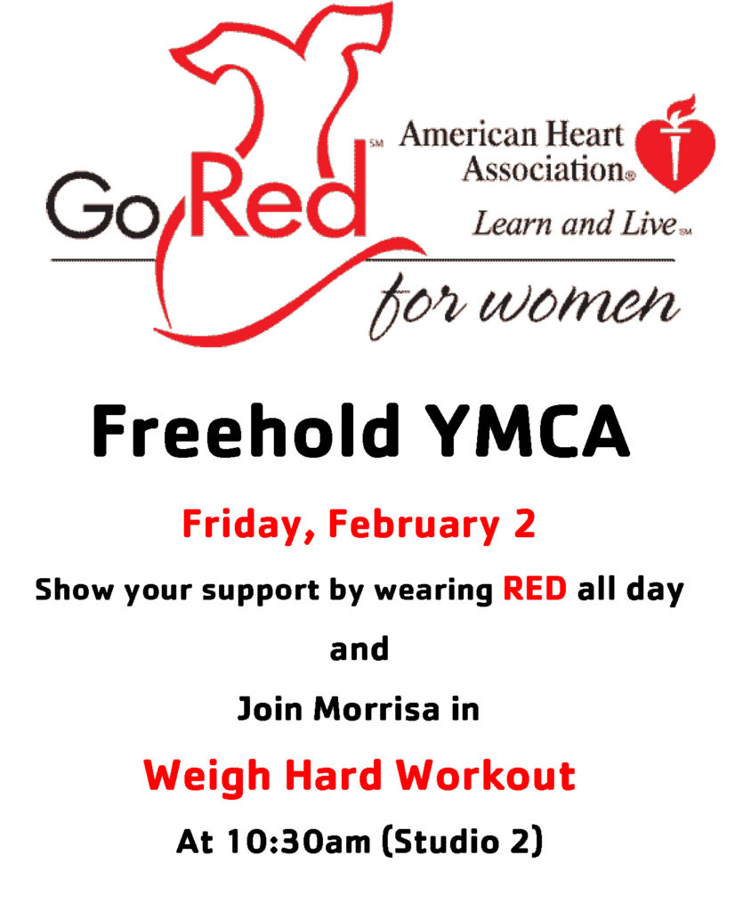 Go Red for Women - YMCA of Greater Monmouth County