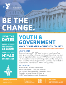 YMCA New Jersey Youth & Government Program
