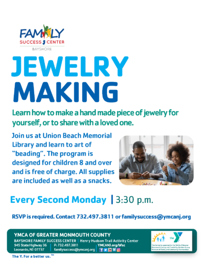 Jewelry Making @ Union Beach Memorial Library | Union Beach | New Jersey | United States